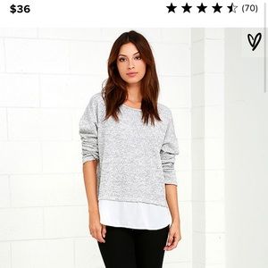 Lulu’s Gray Sweater